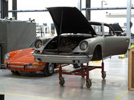 Straat Automobile 1966 Porsche 911 Sand Beige 303890